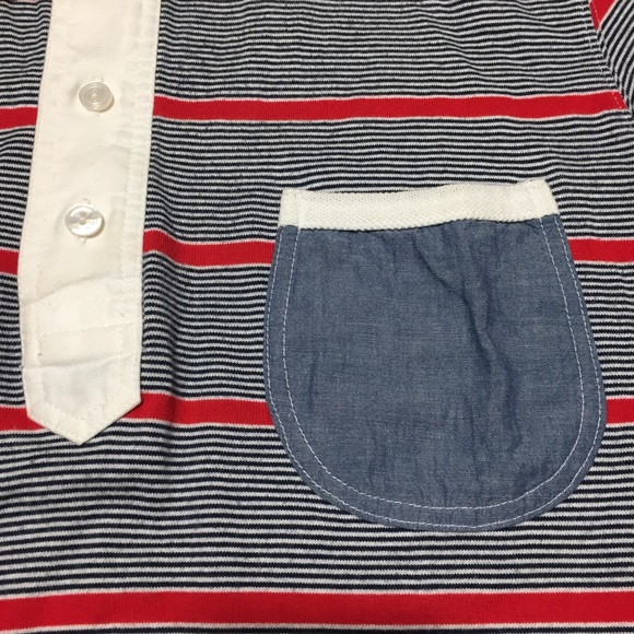 Junya Watanabe Man Comme Des Garcons Polo Shirt Stripe Men’s M Japan (Flaws) - Picture 16 of 16